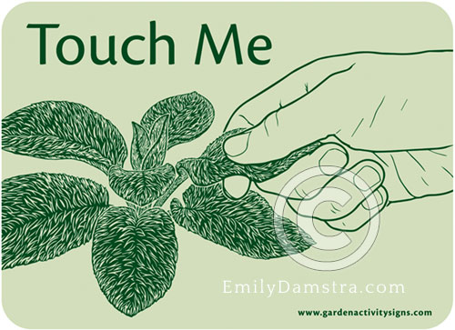 Garden Activity Sign illustrations 14 Damstra TouchMe