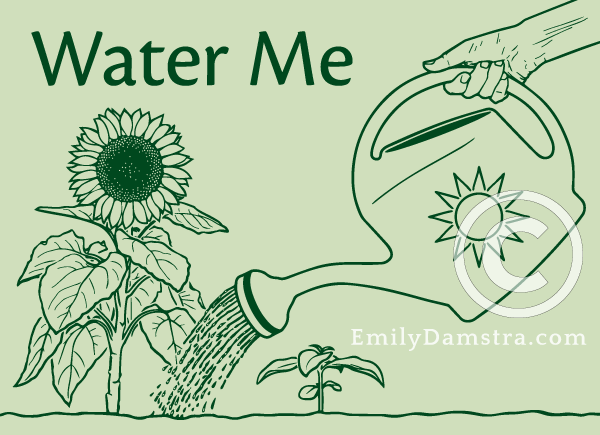 Water Me illustration
