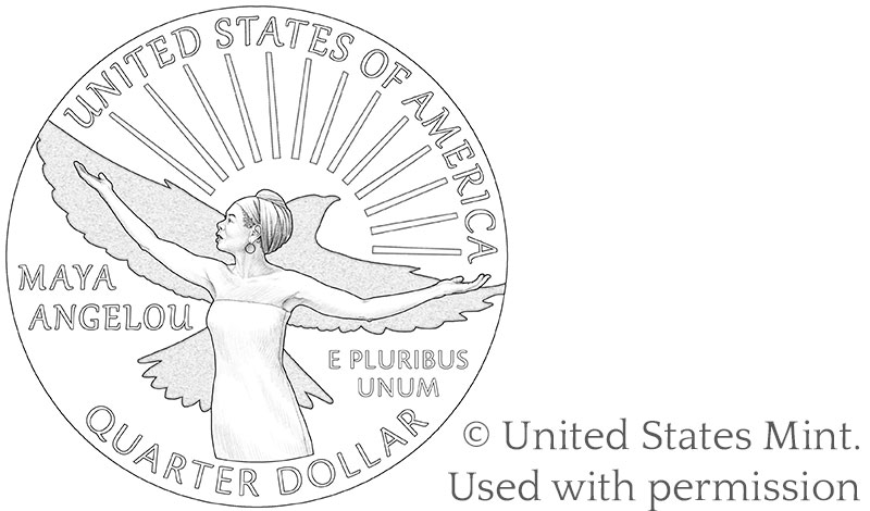 Maya angelou quarter