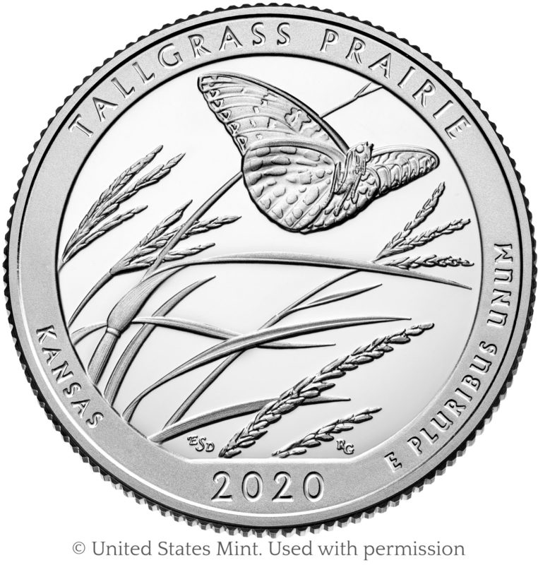 coin Tallgrass Prairie proof