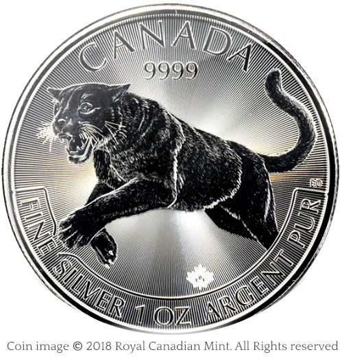 Cougar silver bullion coin