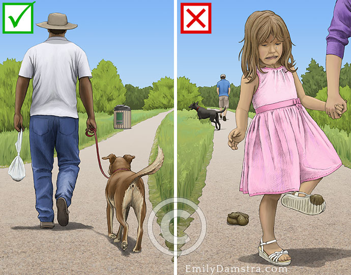 stewardship be a responsible pet owner illustration